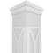 Ekena Millwork Craftsman Classic Square Non-Tapered San Carlos Mission Style Fretwork Column CC1009ENSCDPRPR - alternate 5